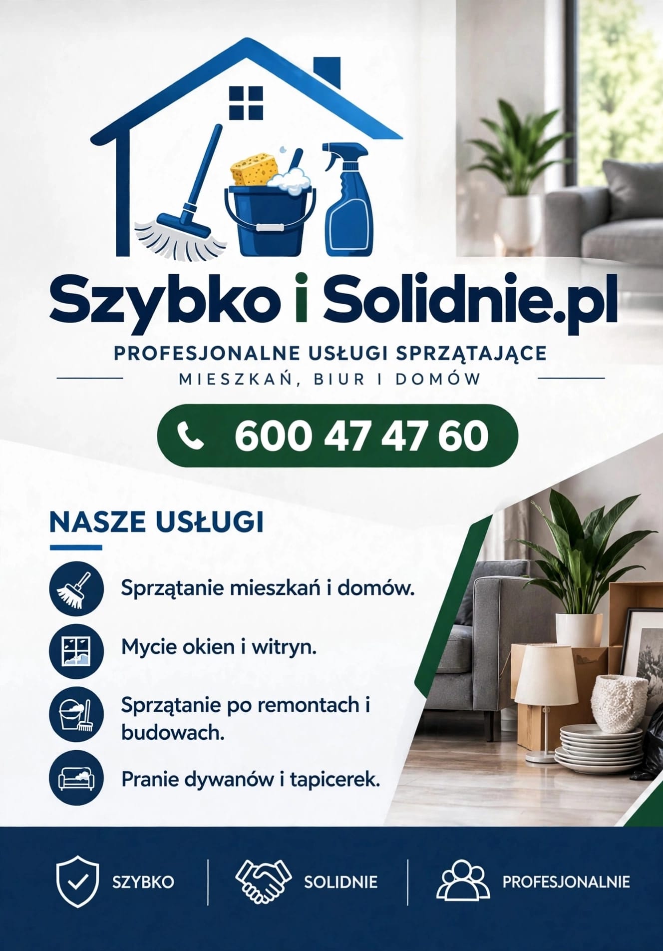 Szybko i Solidnie.pl – profesjonalne usługi sprzątające